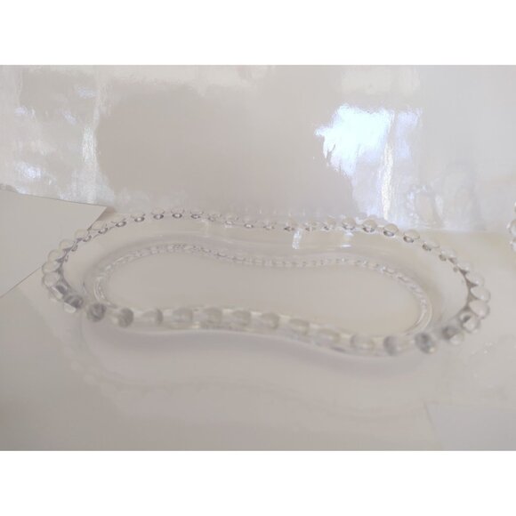 Imperial Glass Candlewick Pattern Cream, Sugar set with Mayo bowl 1960's - Picture 7 of 11